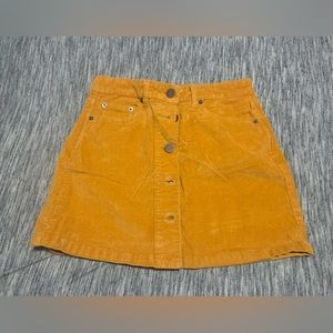 High Rise Corduroy Skirt NOBO Size 7